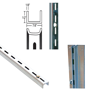 0.5'' Slot Heavy Duty Wall Standards