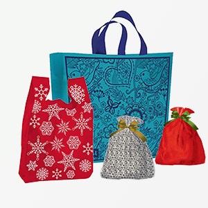 Christmas & Holiday Plastic Bags