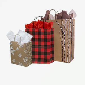 Christmas & Holiday Paper Bags