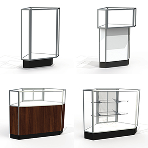 Corner Display Cases