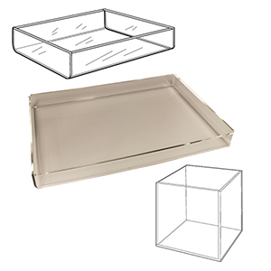 Acrylic Bins & Trays