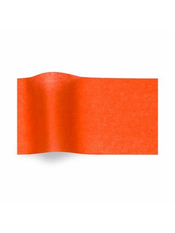 Orange Wax Tissue, Flower/Bouquet Tissue Paper