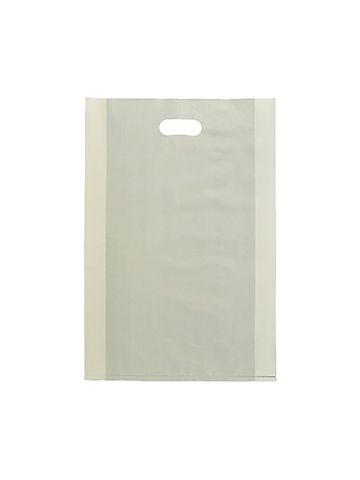 Ivory, Frosted Merchandise Bags, 14" x 3" x 21"