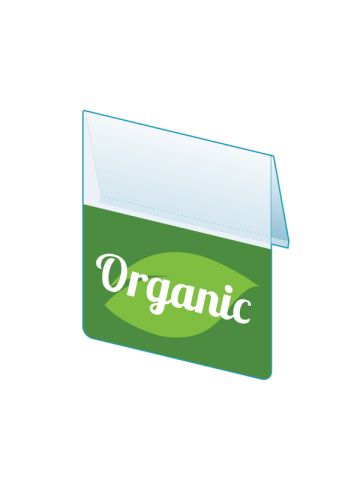 Organic Shelf Talker, 2.5"W x 1.25"H