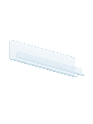 Shelf Divider, Clear