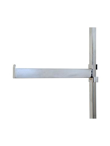 16" Straight Rectangle Arm for Rectangle Upright, Garment Rack Accessories