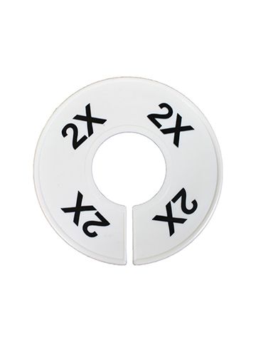 "2X" Round Size Dividers