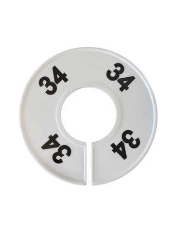 "34" Round Size Dividers