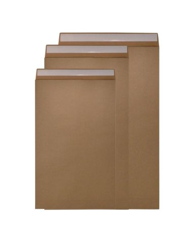 Gradual Gusset Natural Kraft Mailers