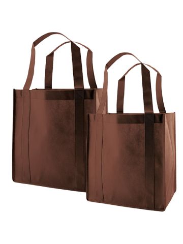 Reusable Grocery Bags, Chocolate