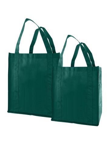 Reusable Grocery Bags, Dark Green