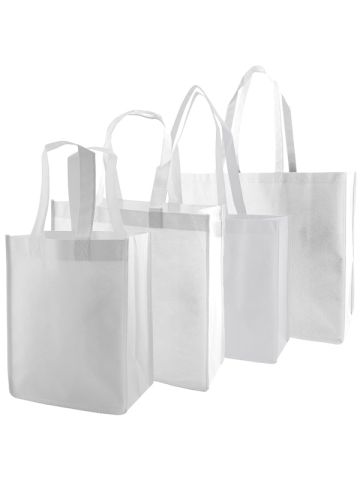 Reusable Shopping Bags, White