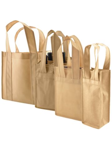 Wine Bottle Bags, Natural