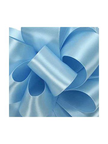 Light blue, Double Faced Satin Ribbon