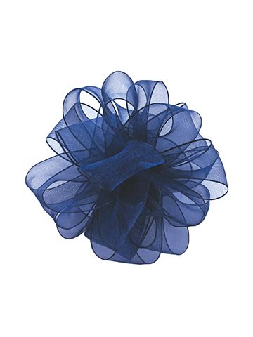 Navy, Wired Encore Ribbon