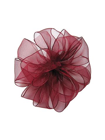 Burgundy, Wired Encore Ribbon