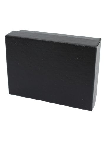 Black Embossed Jewelry Boxes, 3" x 2" x 1"