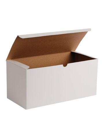 White Folding Gift Boxes, 15" x 7" x 7"