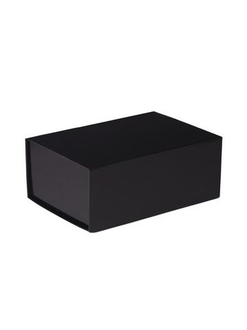 Gift Box Magnet Closure Black Gloss, 10" x 8" x 4"