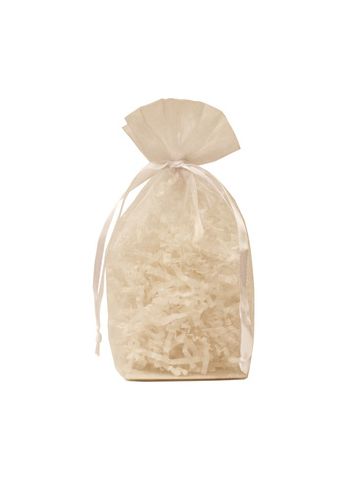 Gusseted Organza Bags, White, 5" x 8"