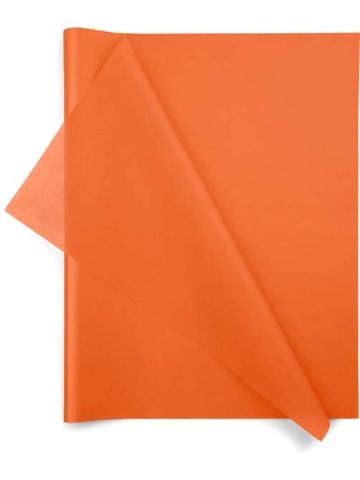 Orange, Color Tissue Paper