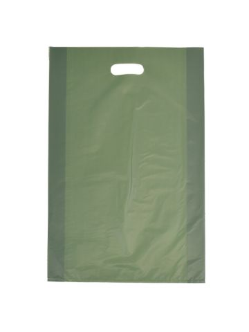 Sage, Frosted Merchandise Bags, 14" x 3" x 21"