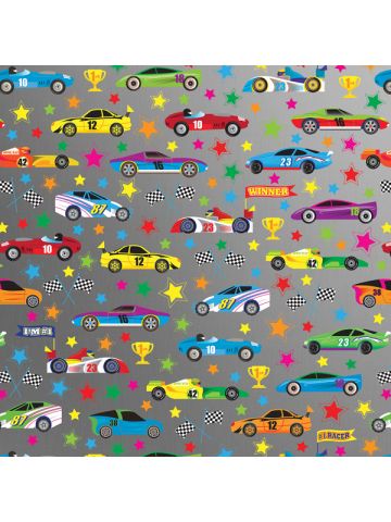 Racer, Kids Gift Wrap