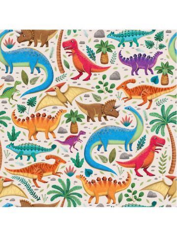 Dinosaurs, Kids Gift Wrap