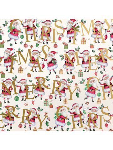 Santa Christmas, Santa Gift Wrap