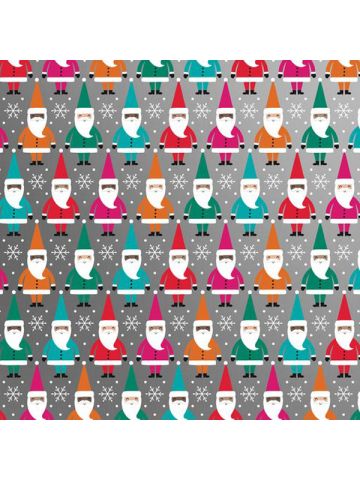 Bright Santa, Santa Gift Wrap