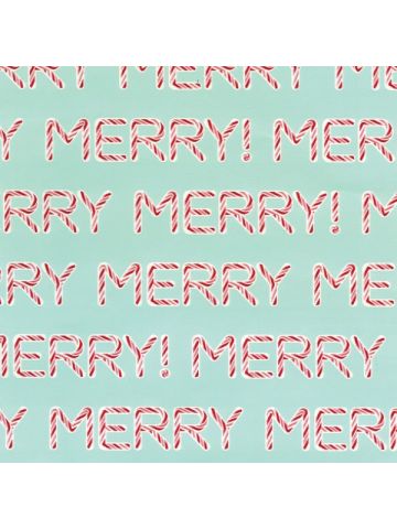 Sweet Merry Mint, Christmas Patterns Gift Wrap