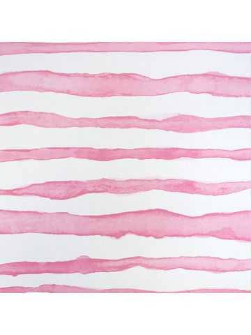 Watercolor Pink Stripe, Valentines & Love Gift Wrap