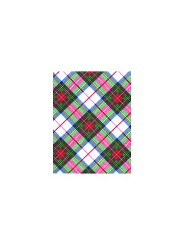 White Plaid, Christmas Patterns Gift Wrap