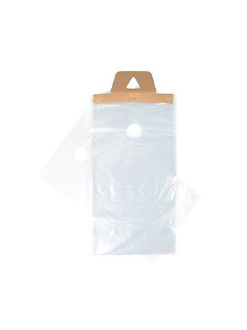 Clear Poly Door Knob Bags, 9.5" x 15" + 1.25"
