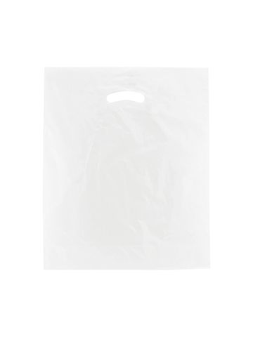 Clear, Super Gloss Merchandise Bags, 15" x 18" + 4"