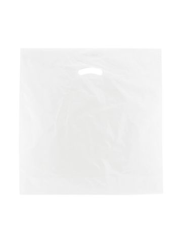 Clear, Super Gloss Merchandise Bags, 20" x 20" + 5"