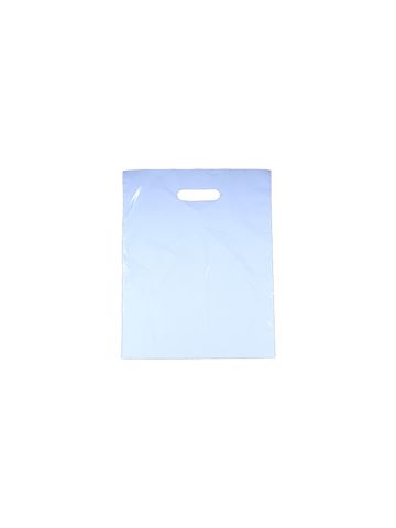 White, Medium Gloss Heavy Duty Merchandise Bags, 9" x 12"