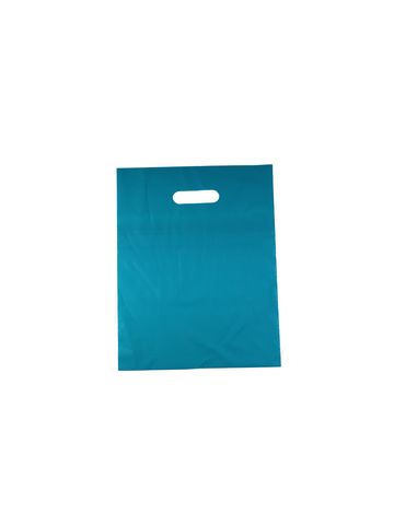 Teal, Medium Gloss Heavy Duty Merchandise Bags