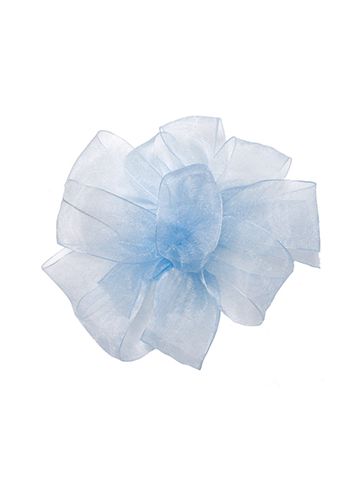 Blue Mist, Simply Sheer Asiana Fabric Ribbon