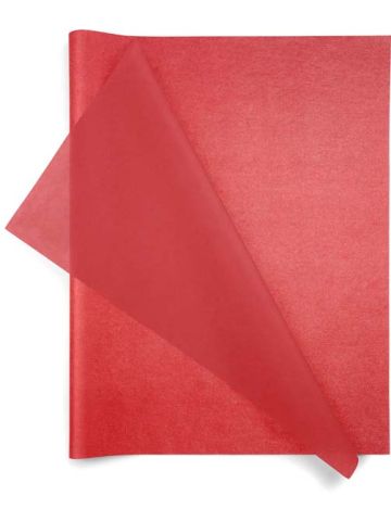 Scarlet, Pearlesence Tissue Paper