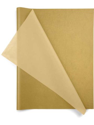 Gold Leaf, Patterns Tissue Paper