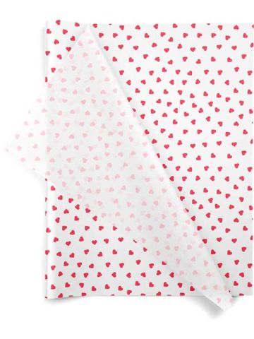 Contemporary Hearts, All Occasion Printed Tissue Paper