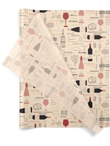 Wine Not, All Occasion Printed Tissue Paper