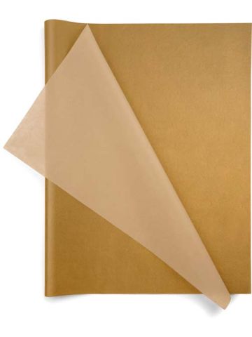 Gold/Gold, Patterns Tissue Paper