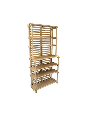 Display Bakers Rack, 32.5"(L) x 15"(W) & 10"(W) x 70"