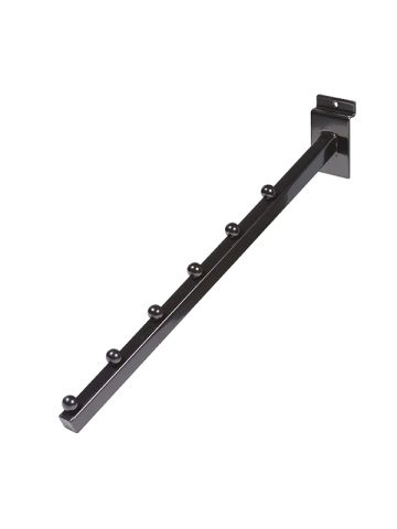 16" Black, Slatwall or Slatgrid Waterfall Brackets 