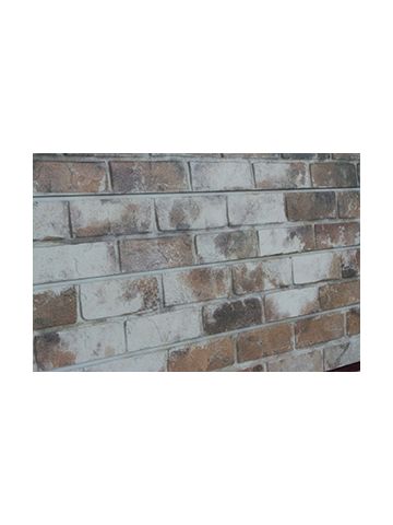 3D Textured Slatwall, Old Paint Brick Sandstone