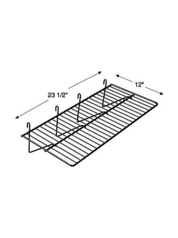 Gridwall Flat Wire Shelves, 24" x 12"