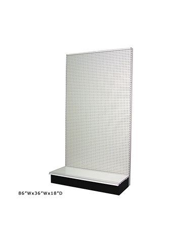 36" Add-on Wall Gondola Shelving Unit