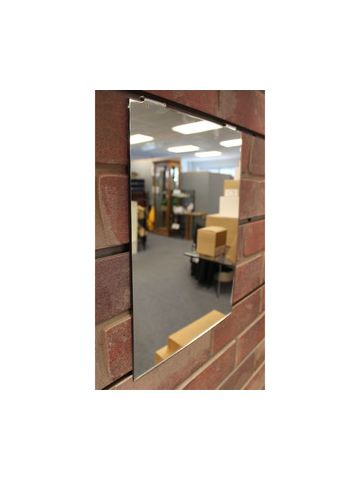 Acrylic Mirror, for Slatwall & Gridwall, 9" x 12"